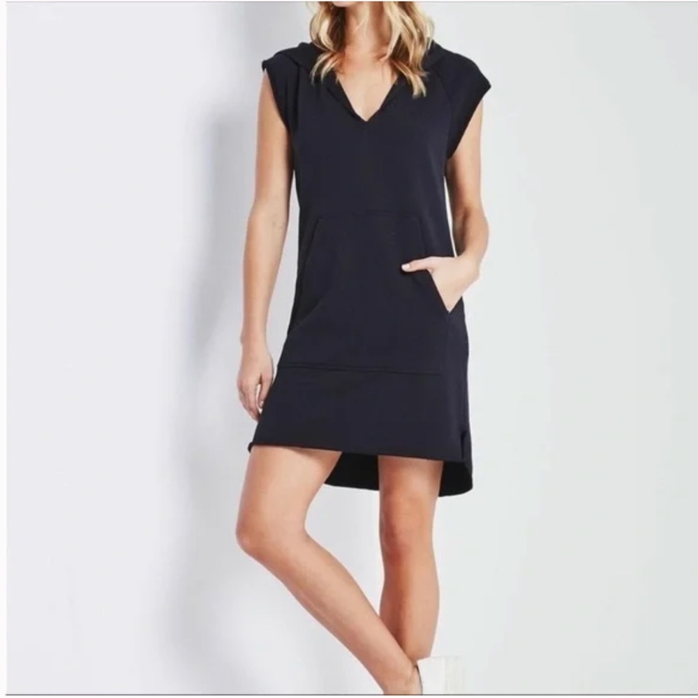 AG Adriano Goldschmied Denise Sweatshirt Hooded Dress